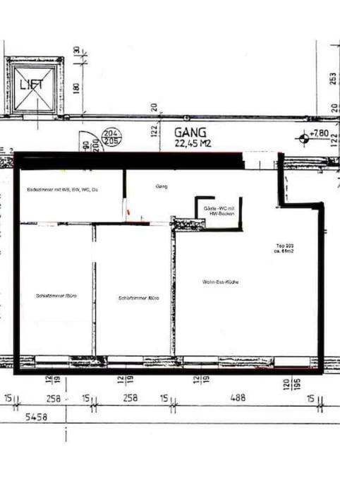 Paraderma Apartment Im Zentrum Baden Bei Wien 外观 照片